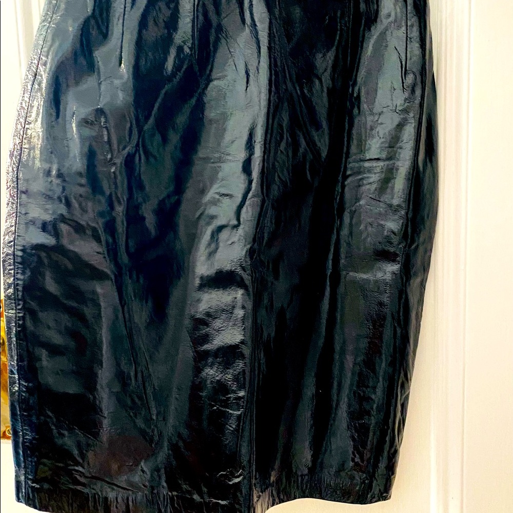 Leather skirt